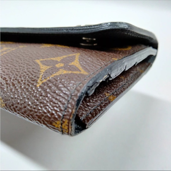 Authentic Louis Vuitton Brown Monogram wallet with LV chain Women's Bag - Picture 10 of 10